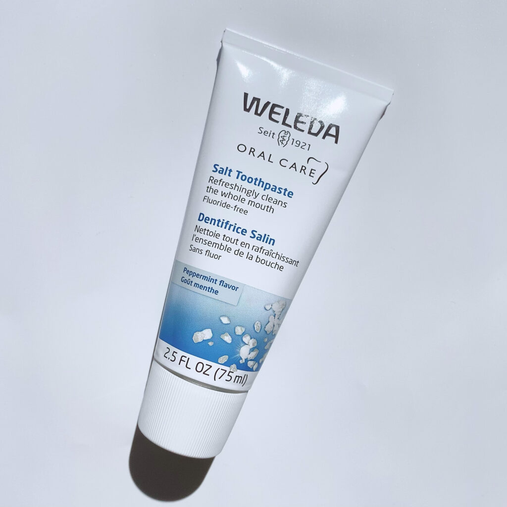 Weleda, オーラルケア、塩歯磨き粉、フッ素不使用、ペパーミント、75ml