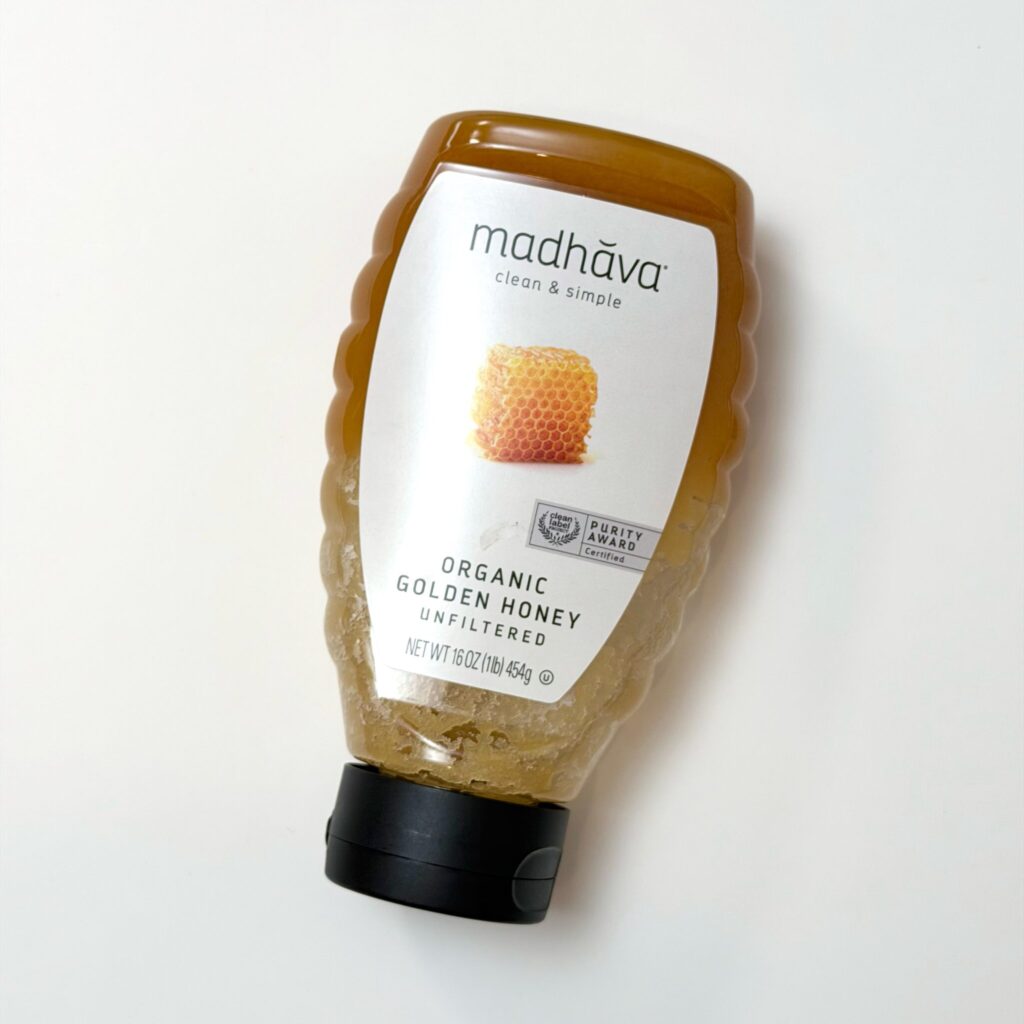 マダバナ　オーガニックゴールデンハニー　454g
